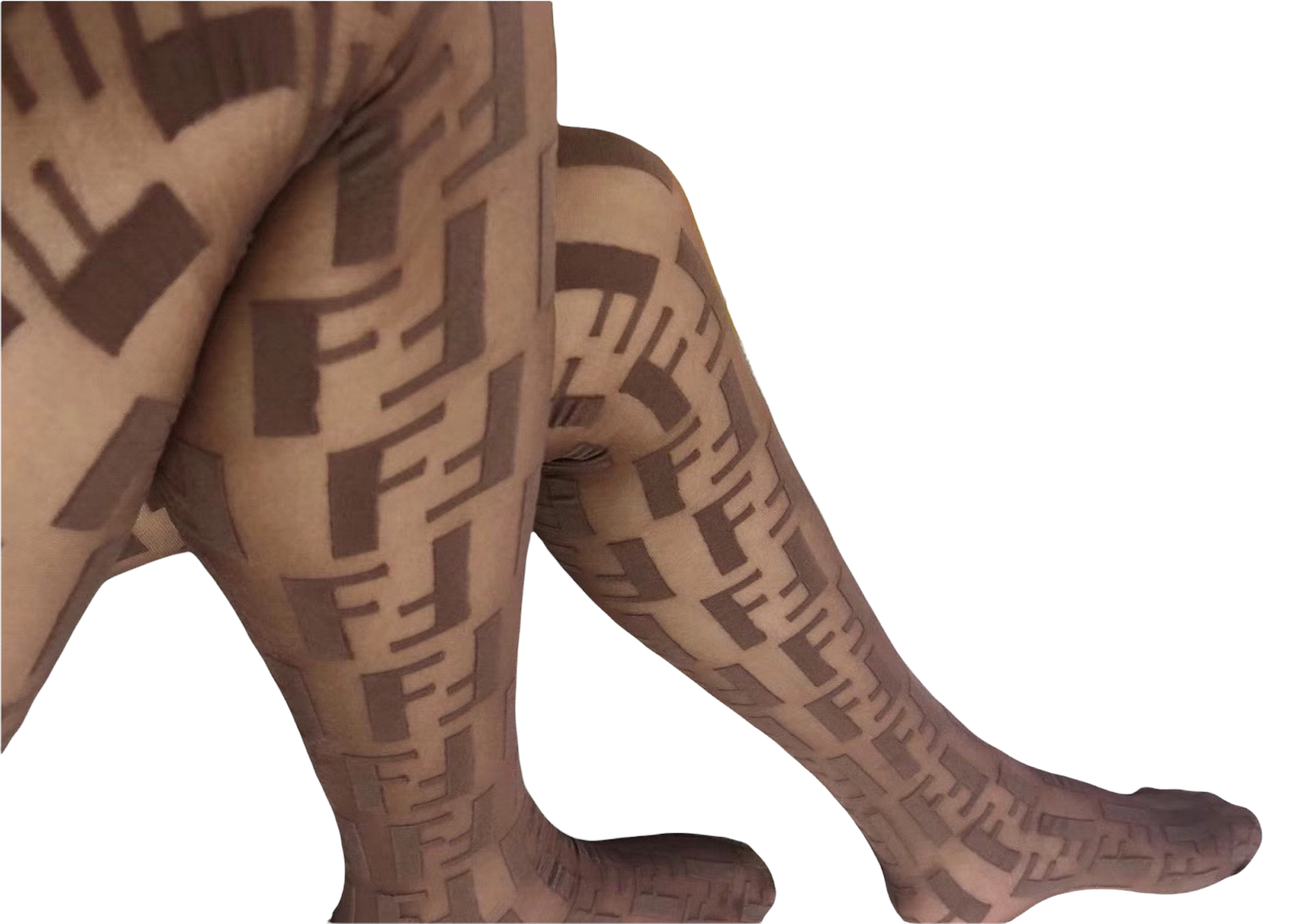 FF Inspired Stockings - Dark Brown – Dropashoe
