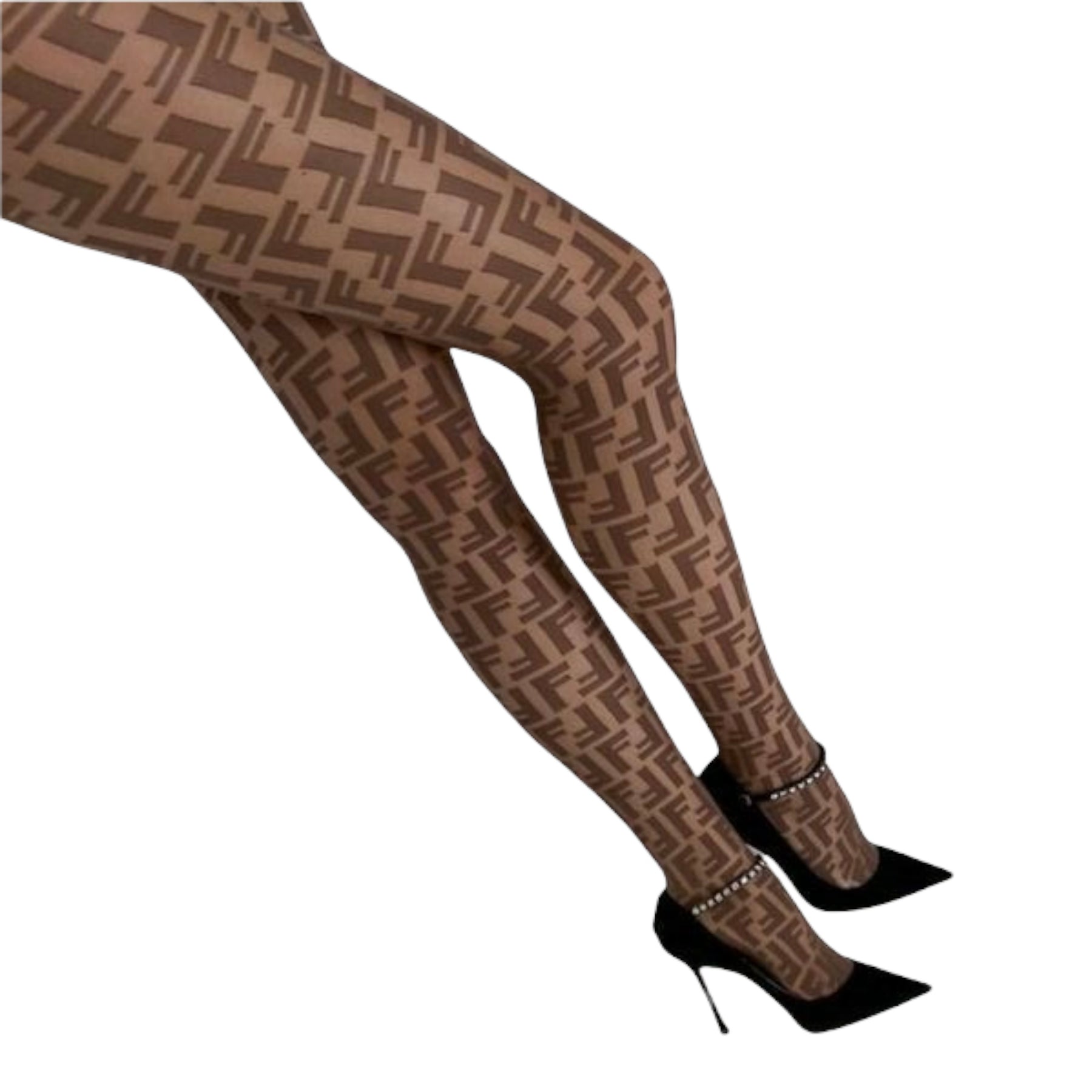 FF Inspired Stockings - Dark Brown – Dropashoe